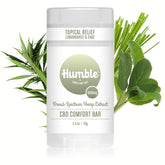 Humble natural CBD comfort bar - lemongrass + sage with hemp extract